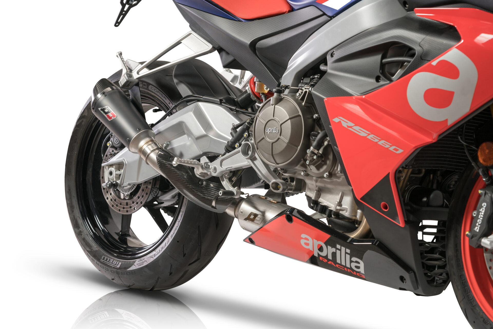 QD Exhaust Full Exhaust system for Aprilia RS 660 / Tuono 660